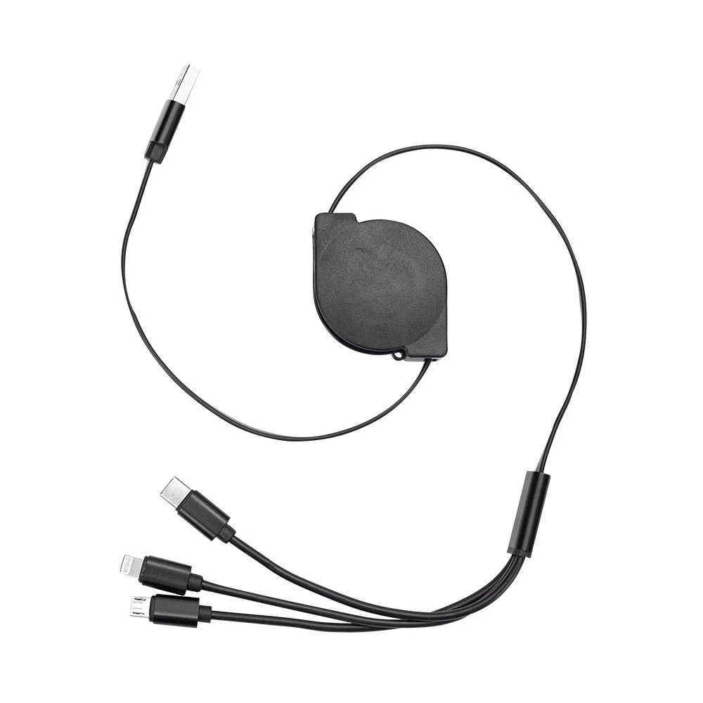 Cabo Retrátil USB 3 em 1 L010338b