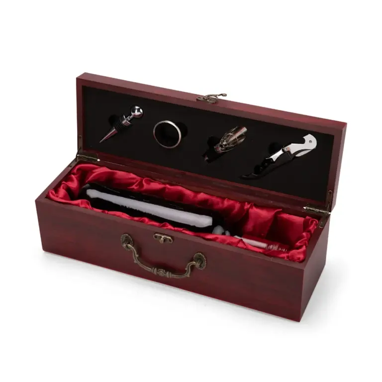 Kit Vinho Executivo (4 Peças – Vermelho) L019123