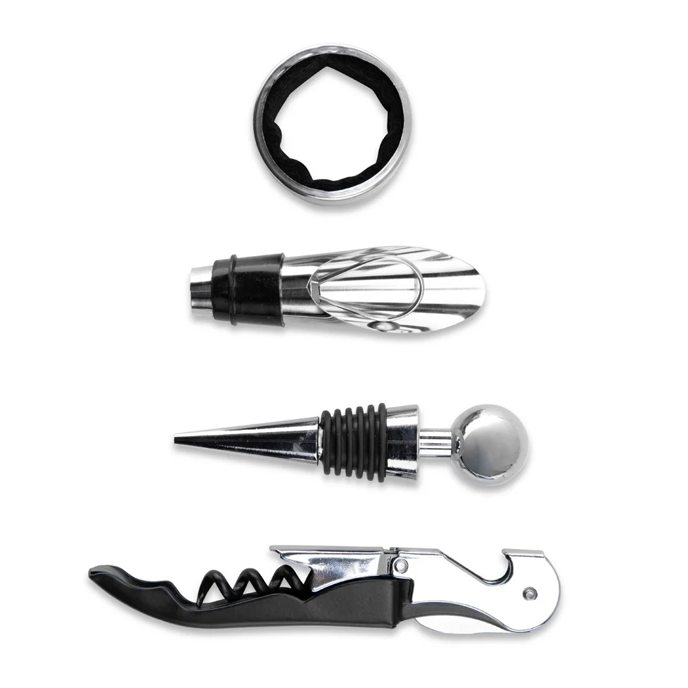 Kit Vinho Executivo (4 Peças – Vermelho) L019123