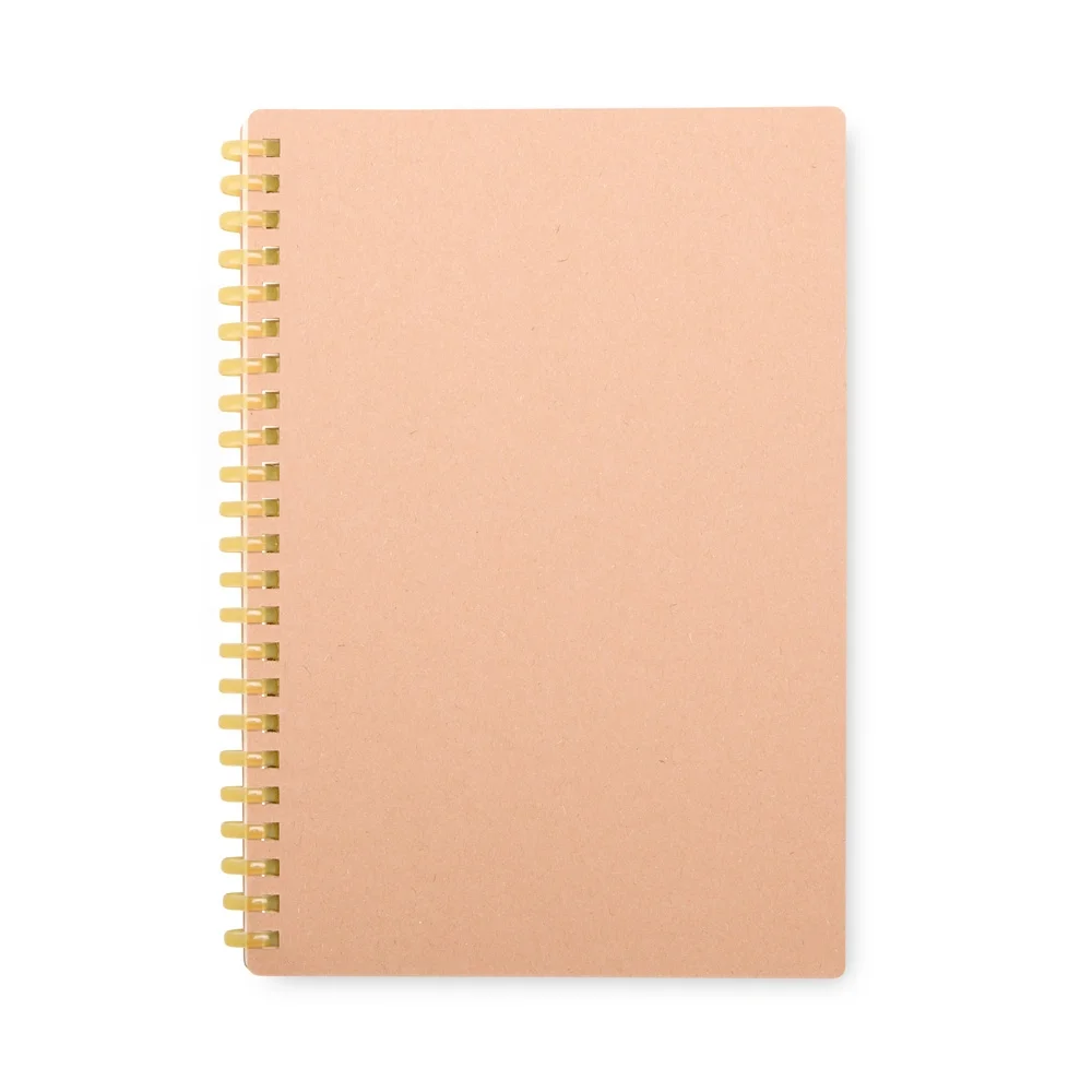 Caderno de Anotações em Kraft com Espiral L009065