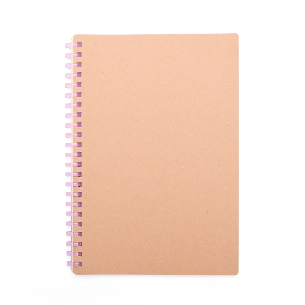 Caderno de Anotações em Kraft com Espiral L009065