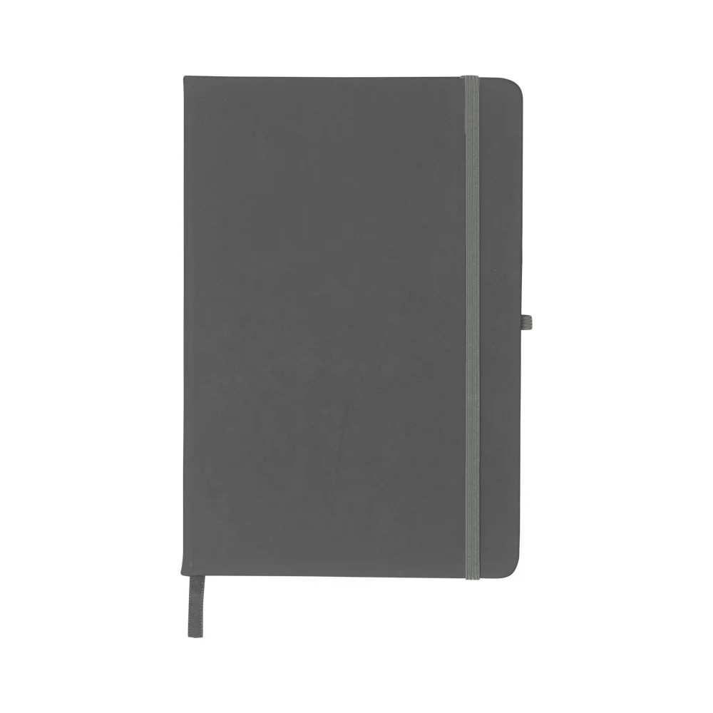 Caderneta Emborrachada com Porta-Caneta Lateral L014092n