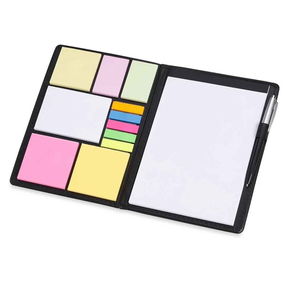 Kit Bloco de Anotações Plural em Couro Sintético L018683