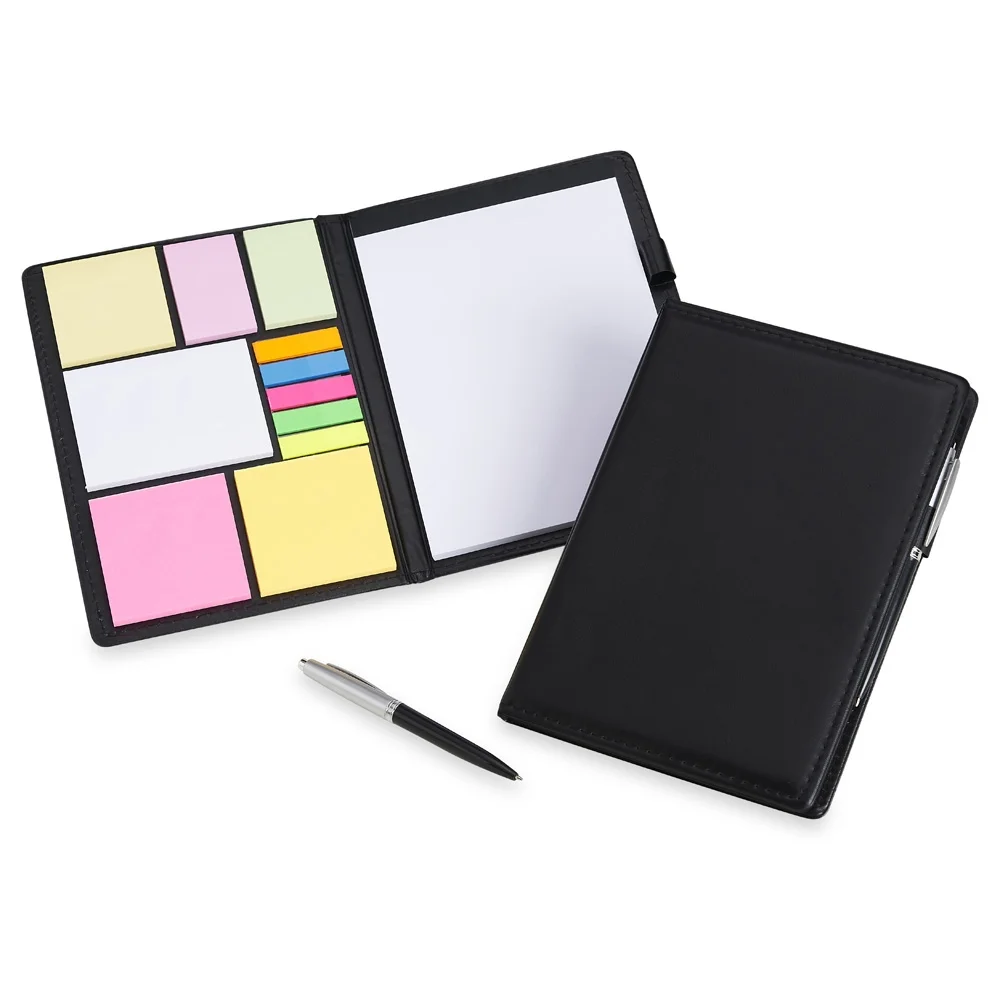 Kit Bloco de Anotações Plural em Couro Sintético L018683