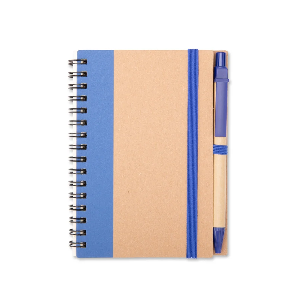 Caderno Ecológico Personalizado com Caneta L019136