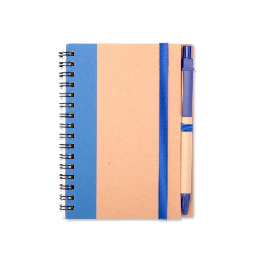 Caderno Ecológico Personalizado com Caneta L019136