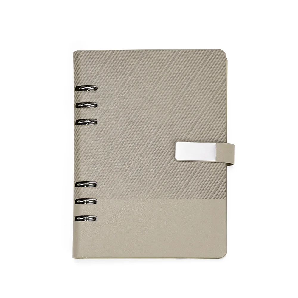 Caderno Fichário Executivo em Couro Sintético L019140
