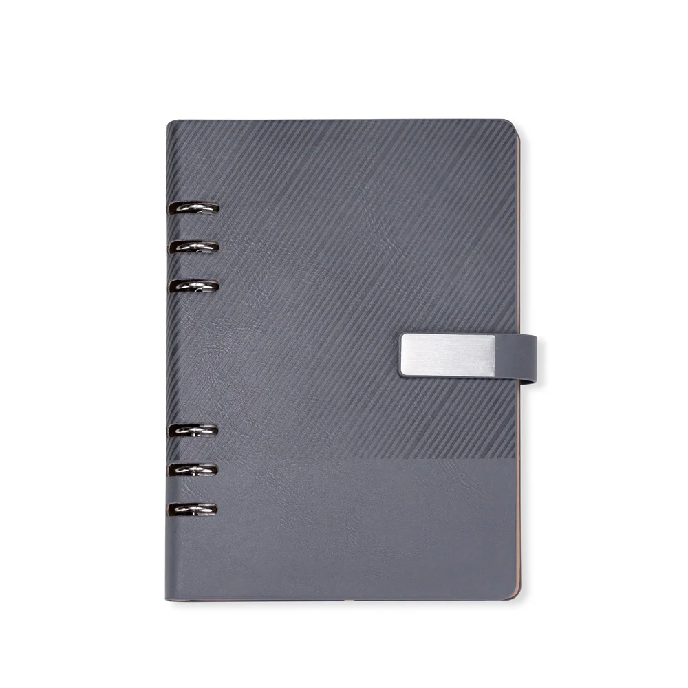 Caderno Fichário Executivo em Couro Sintético L019140