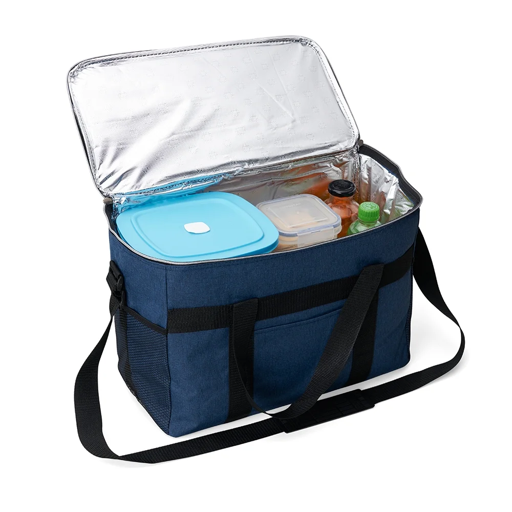 Bolsa Térmica Grande com Bolsos Laterais em Tela L018605