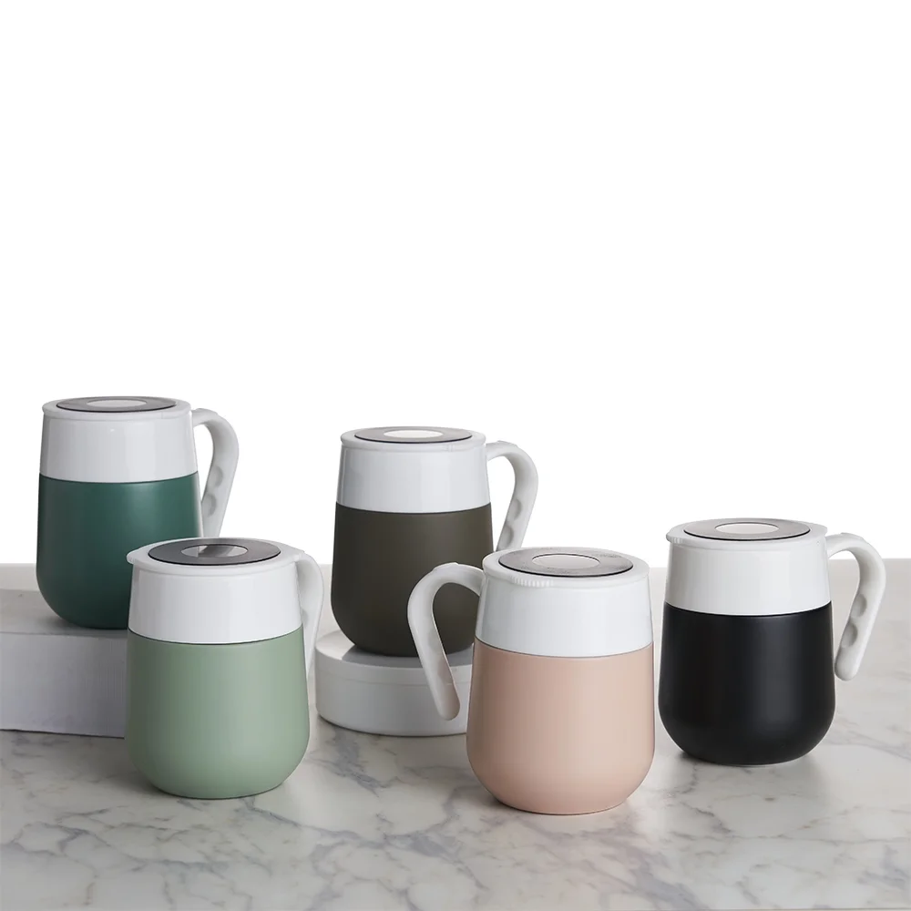 Caneca Térmica Inox com Parede Dupla e Tampa L018640