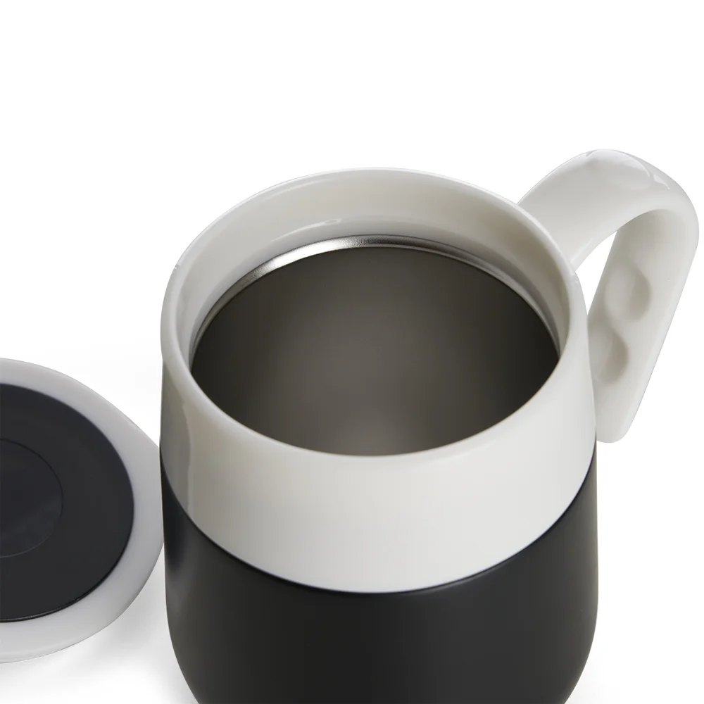 Caneca Térmica Inox com Parede Dupla e Tampa L018640