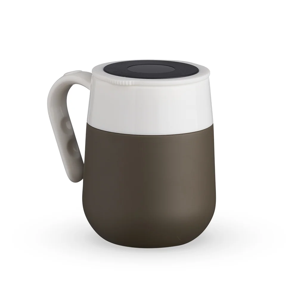 Caneca Térmica Inox com Parede Dupla e Tampa L018640