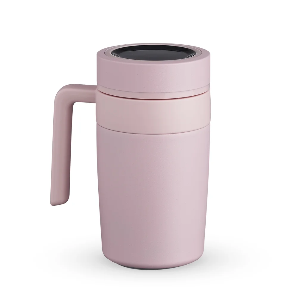Caneca de Inox com Alça Mosquetão L018641
