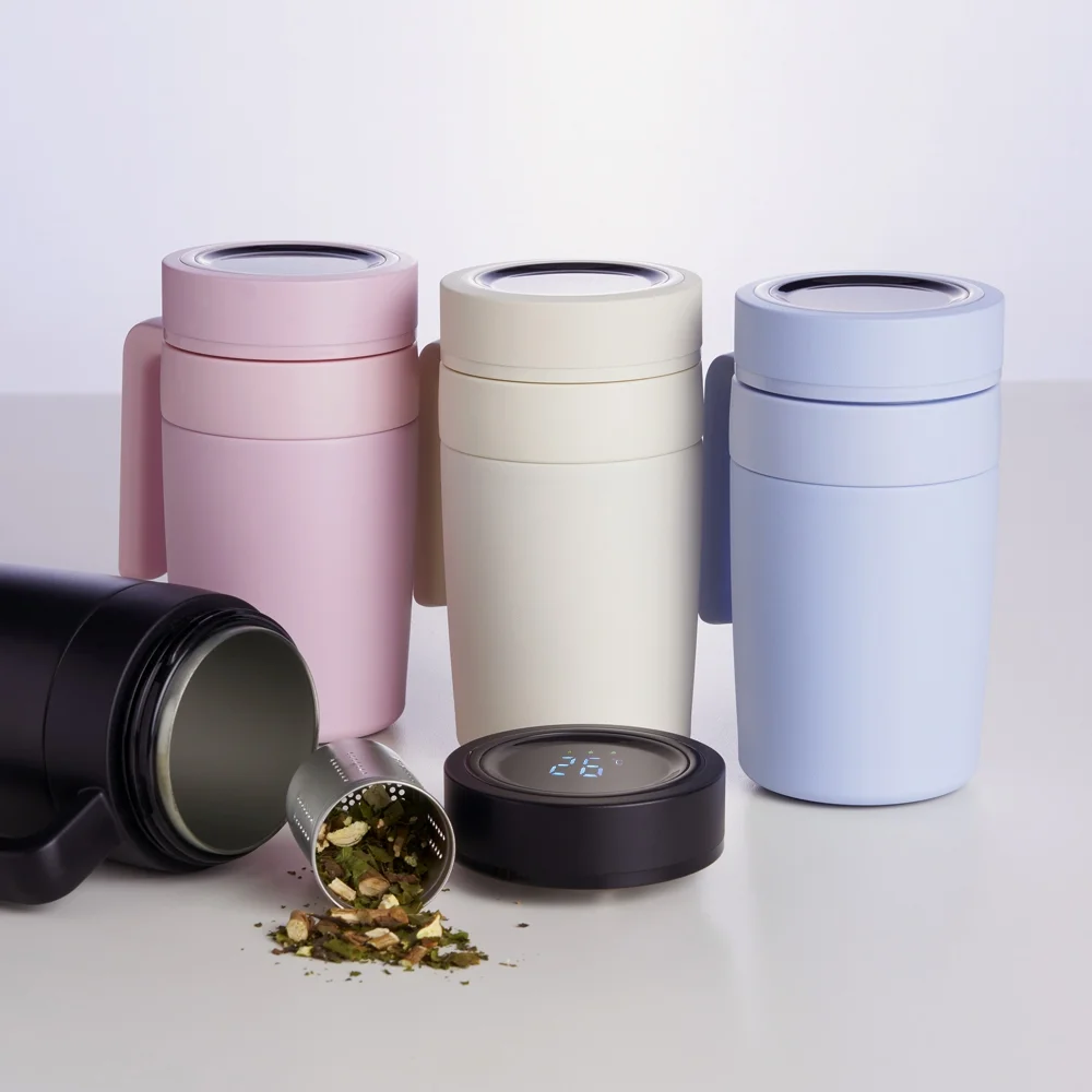 Caneca de Inox com Alça Mosquetão L018641