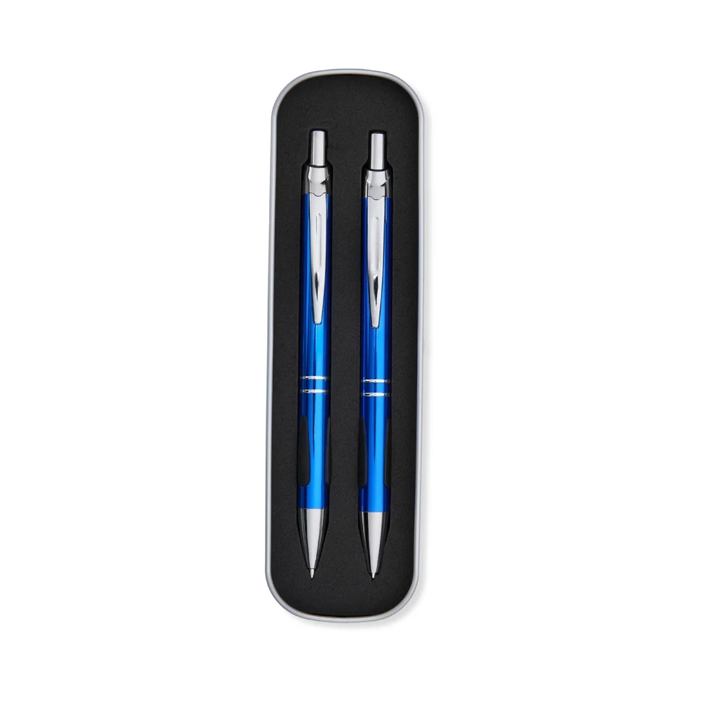 Caneta Plástica com Base de Mesa (Recepção) L006078