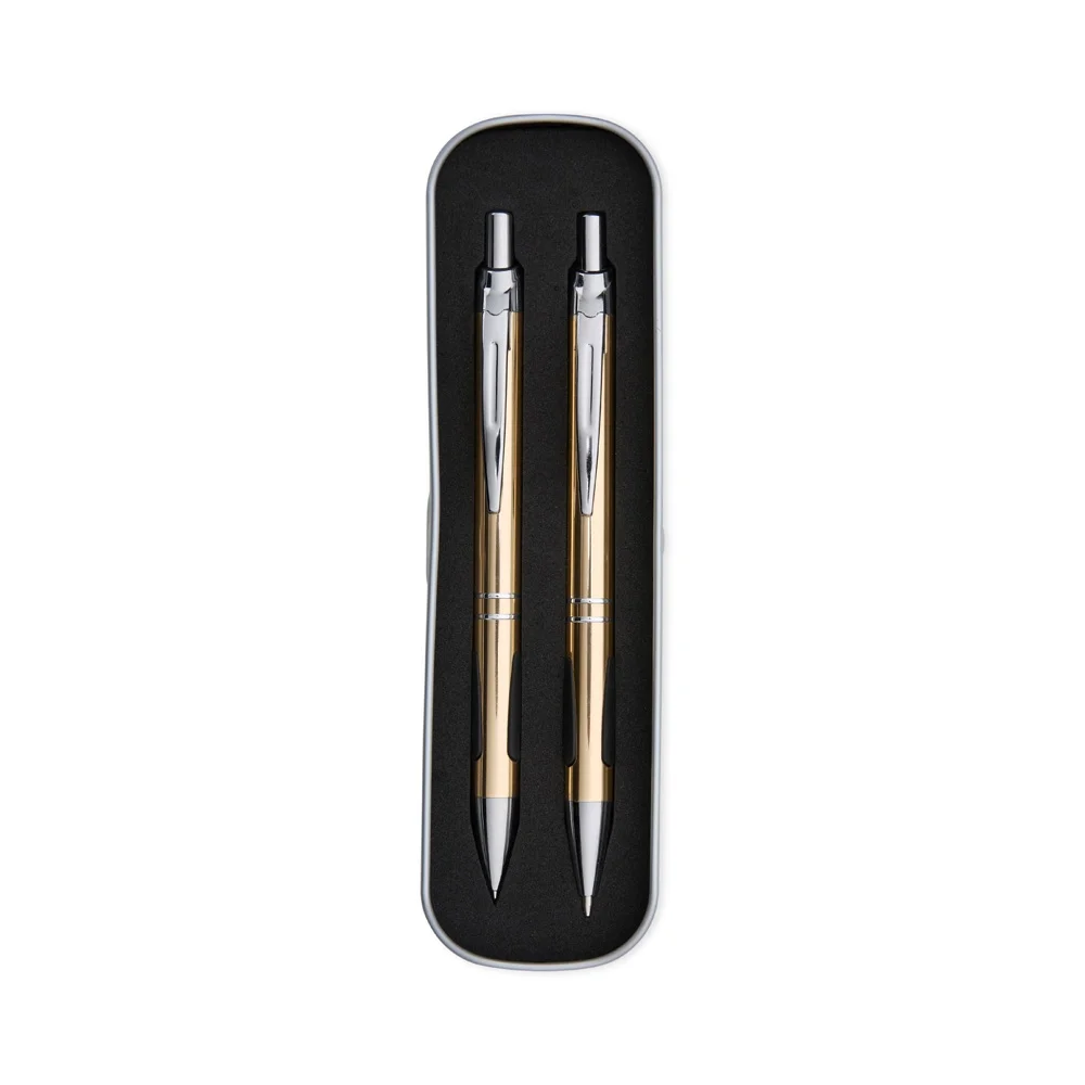 Caneta Plástica com Base de Mesa (Recepção) L006078