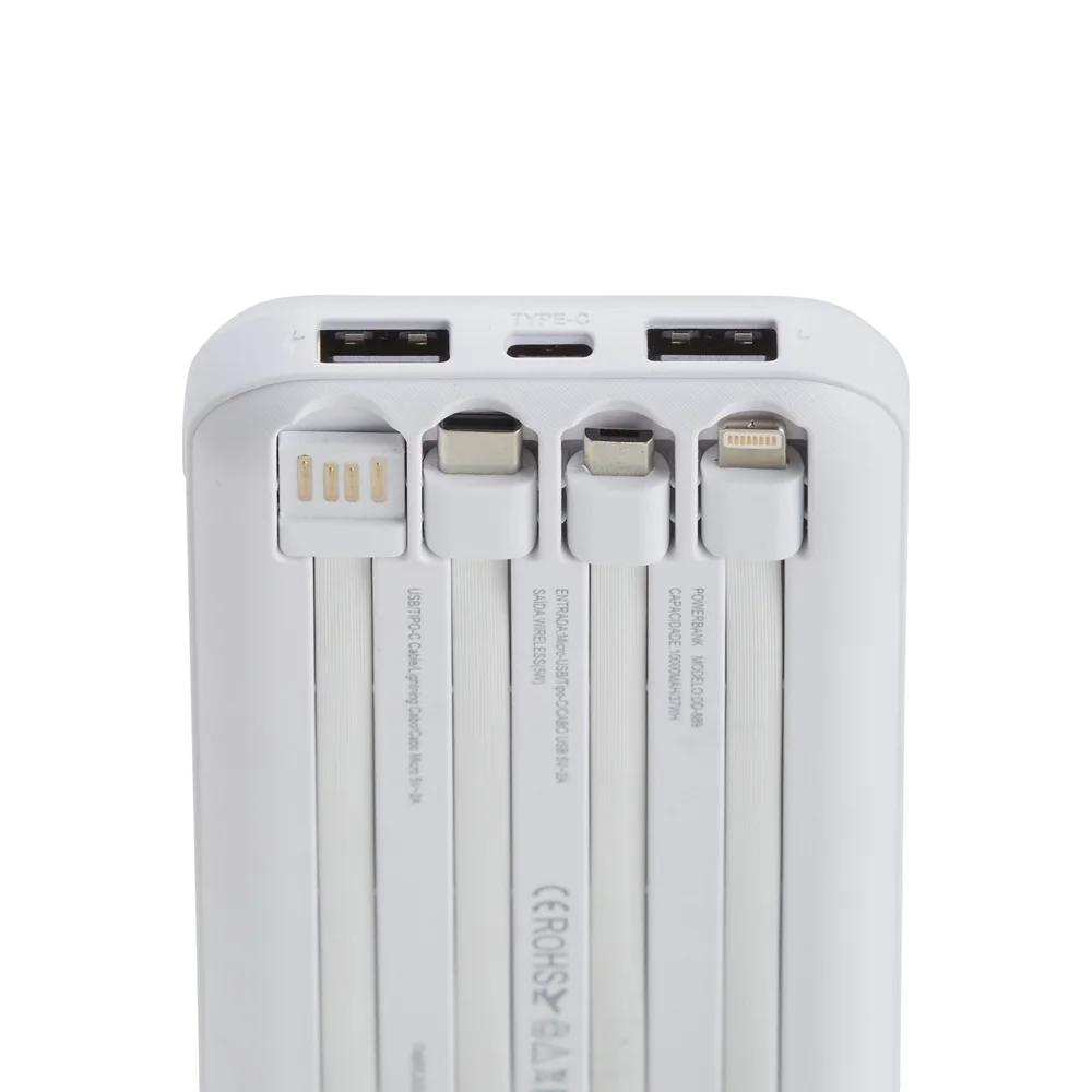 Carregador Portátil Power Bank Metálico L006052