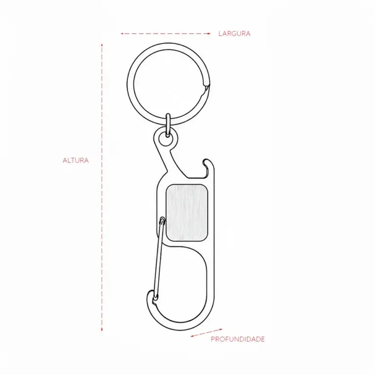 Chaveiro Metal L019157