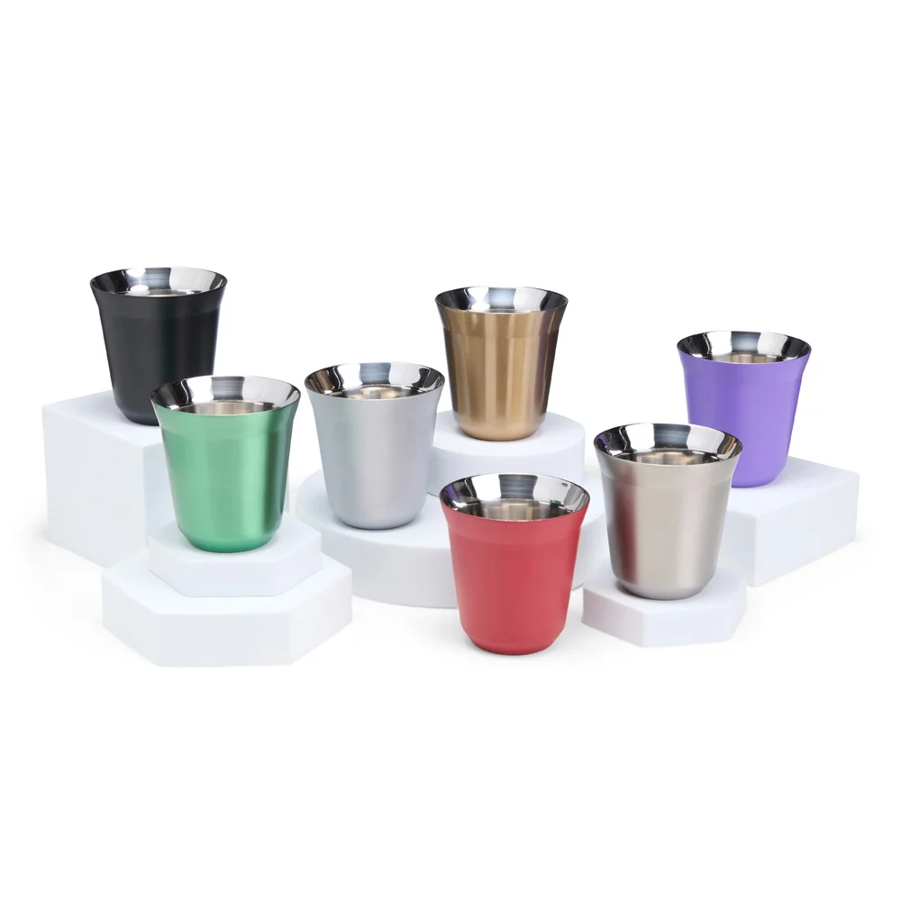 Copo Inox Parede Dupla 150ml L008245