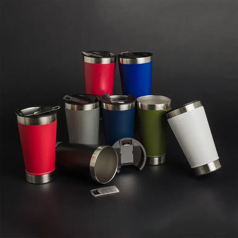 Copo Térmico 500ml com Abridor L018645L