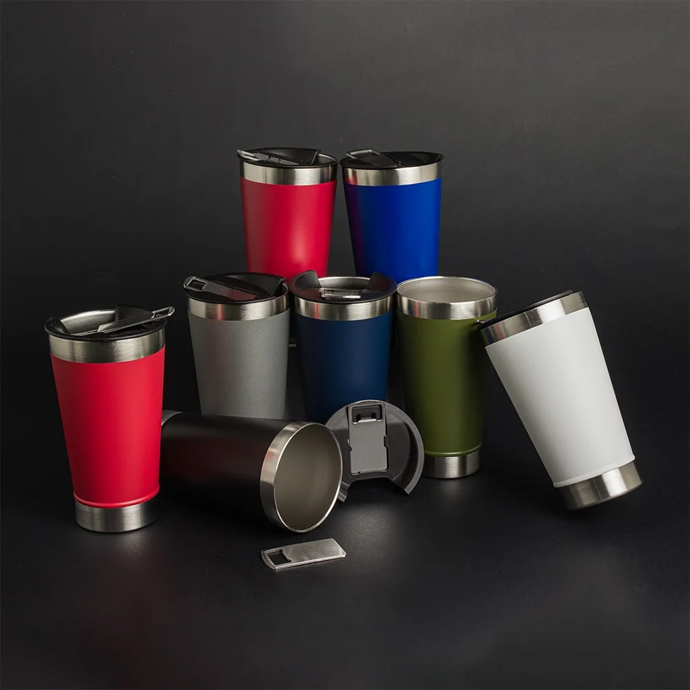 Copo Térmico 500ml com Abridor L018645L