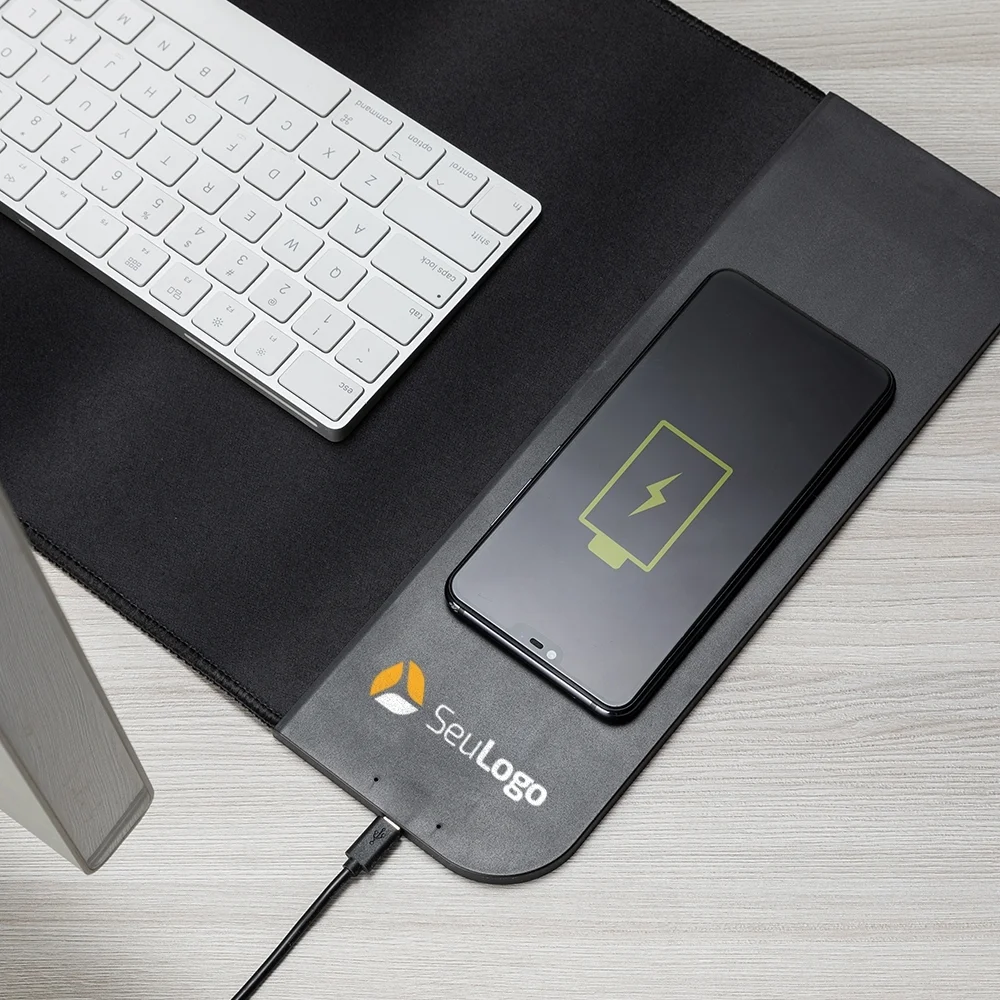 Desk Pad com carregamento por indução L004061