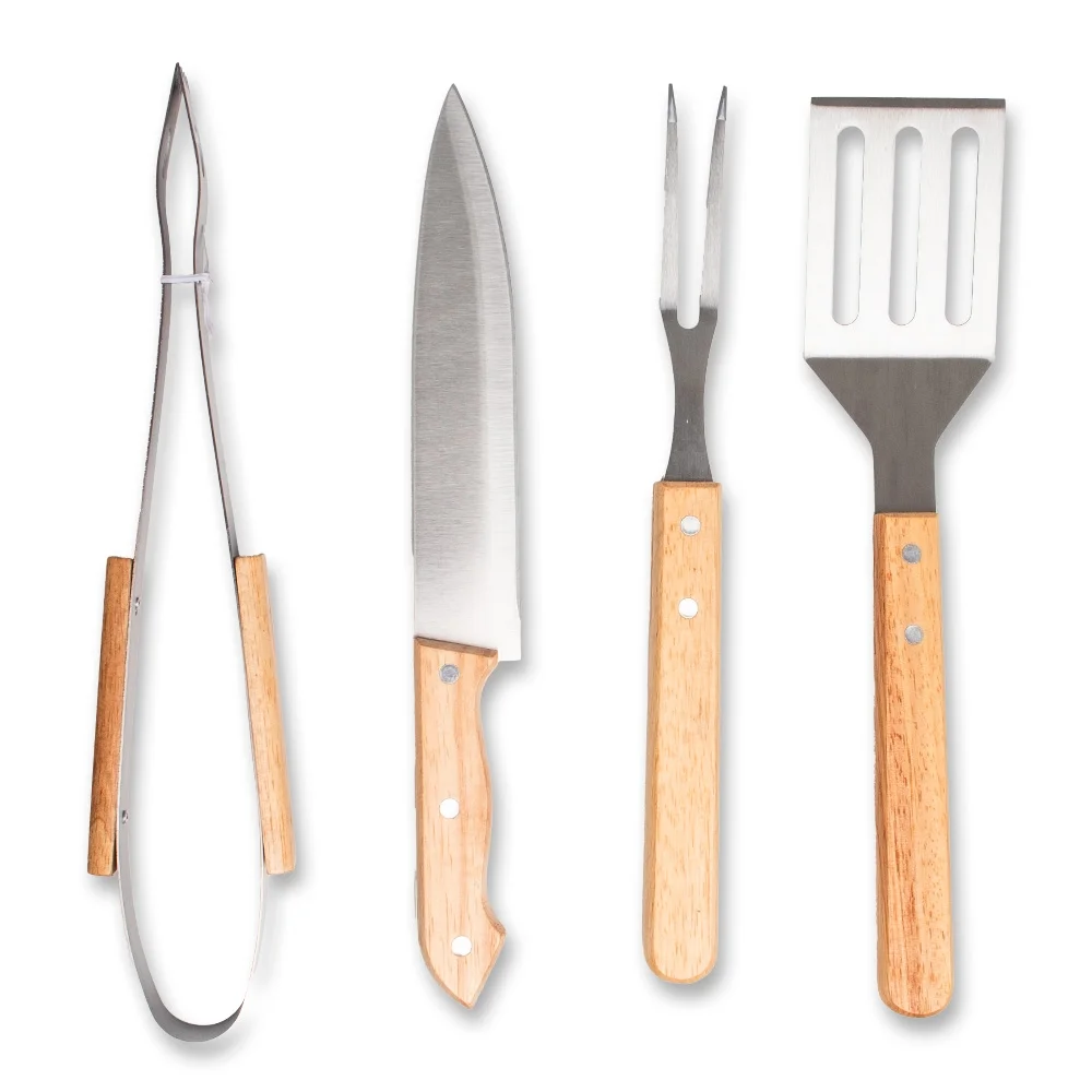 Kit Churrasco 4 Peças L012462B