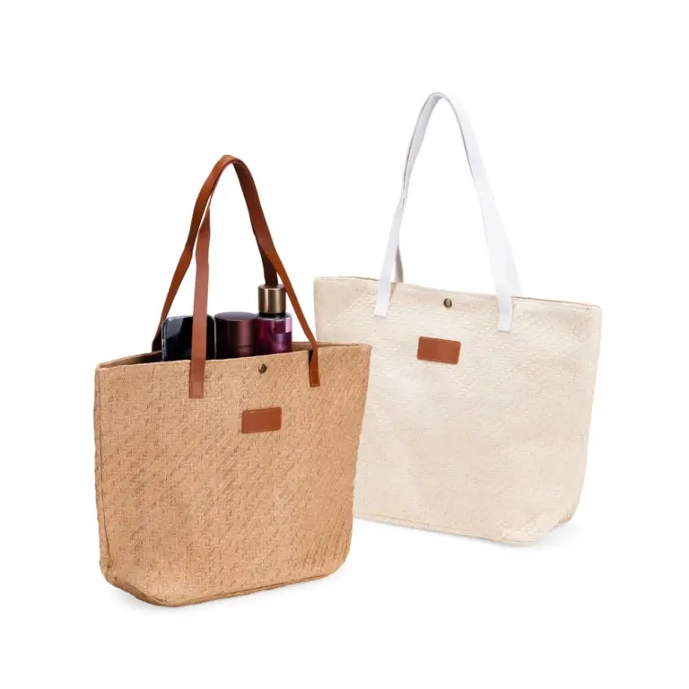 Bolsa Palha Trançada L009177