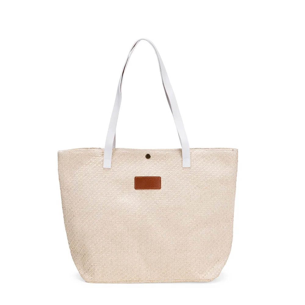 Bolsa Palha Trançada L009177