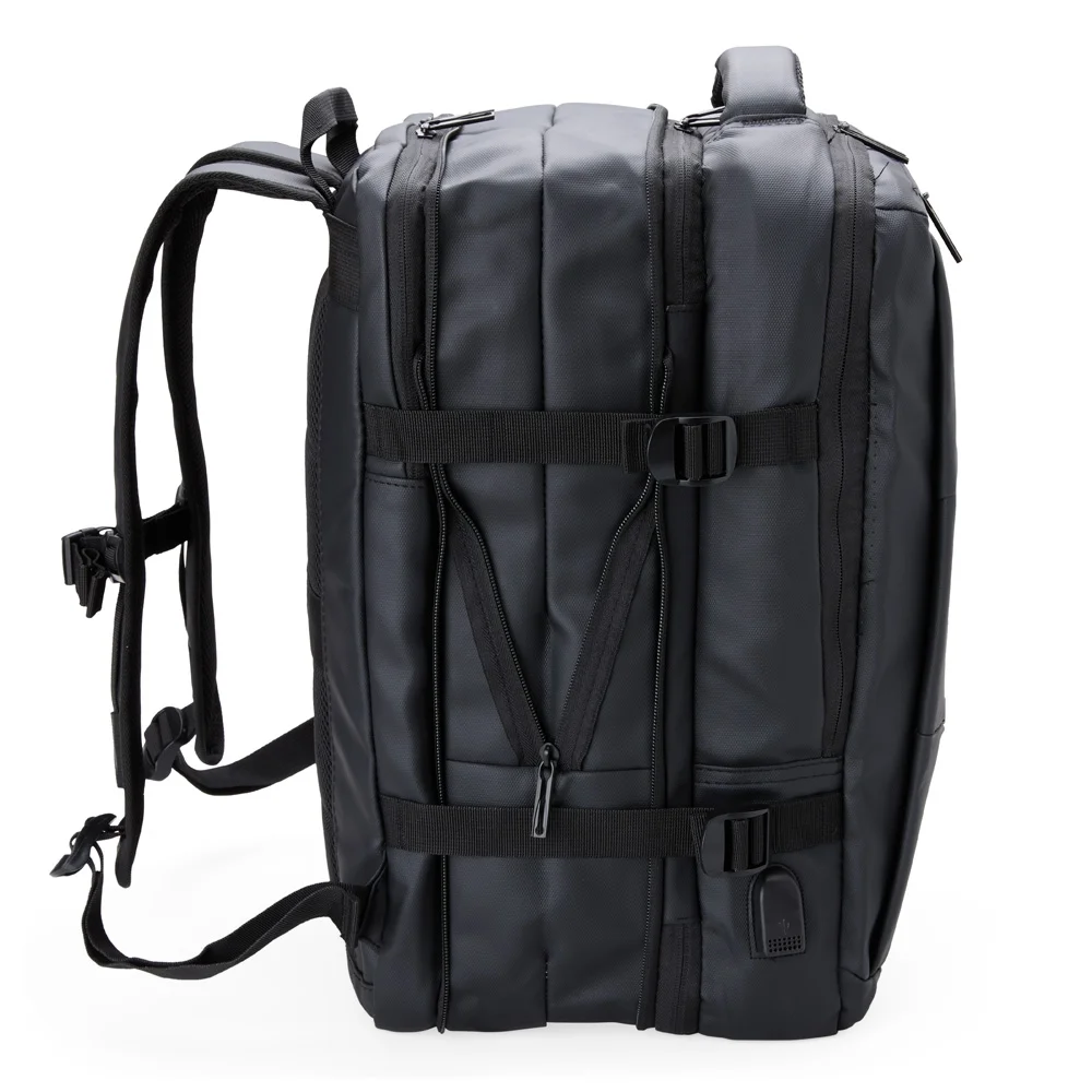 Mochila Expansível de Couro Sintético 36 Litros L008084