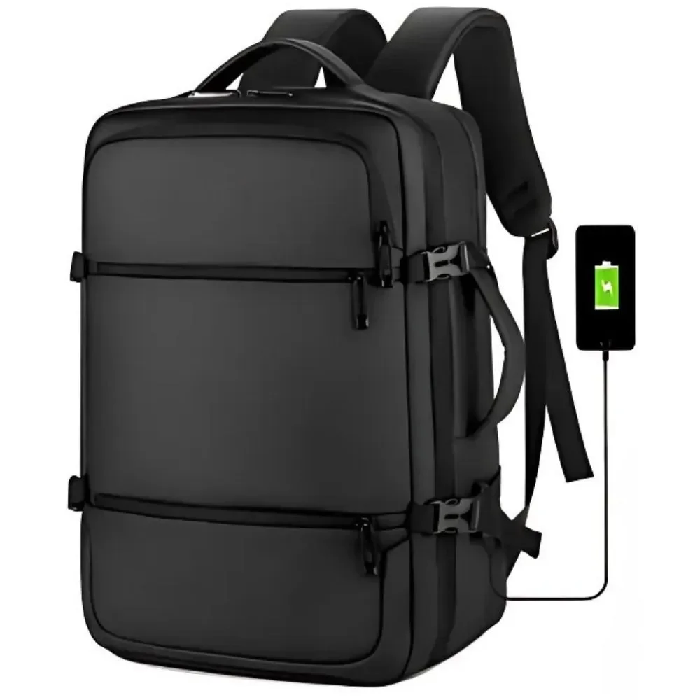 Mochila Executiva Reforçada com Cabo P2 L0B700BL