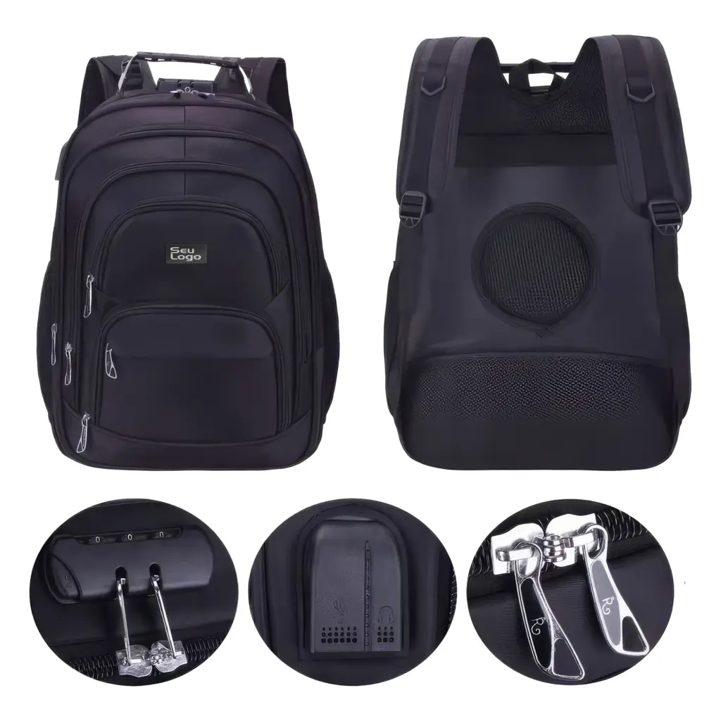 Mochila Executiva Tech com Cadeado e USB L0MOCH02