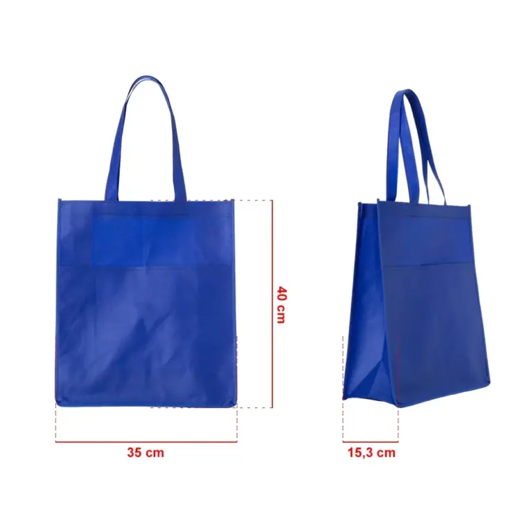 Sacola TNT com Bolso L004043