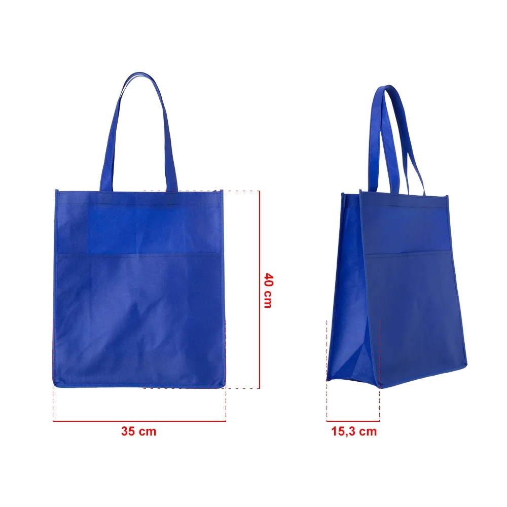 Sacola TNT com Bolso L004043