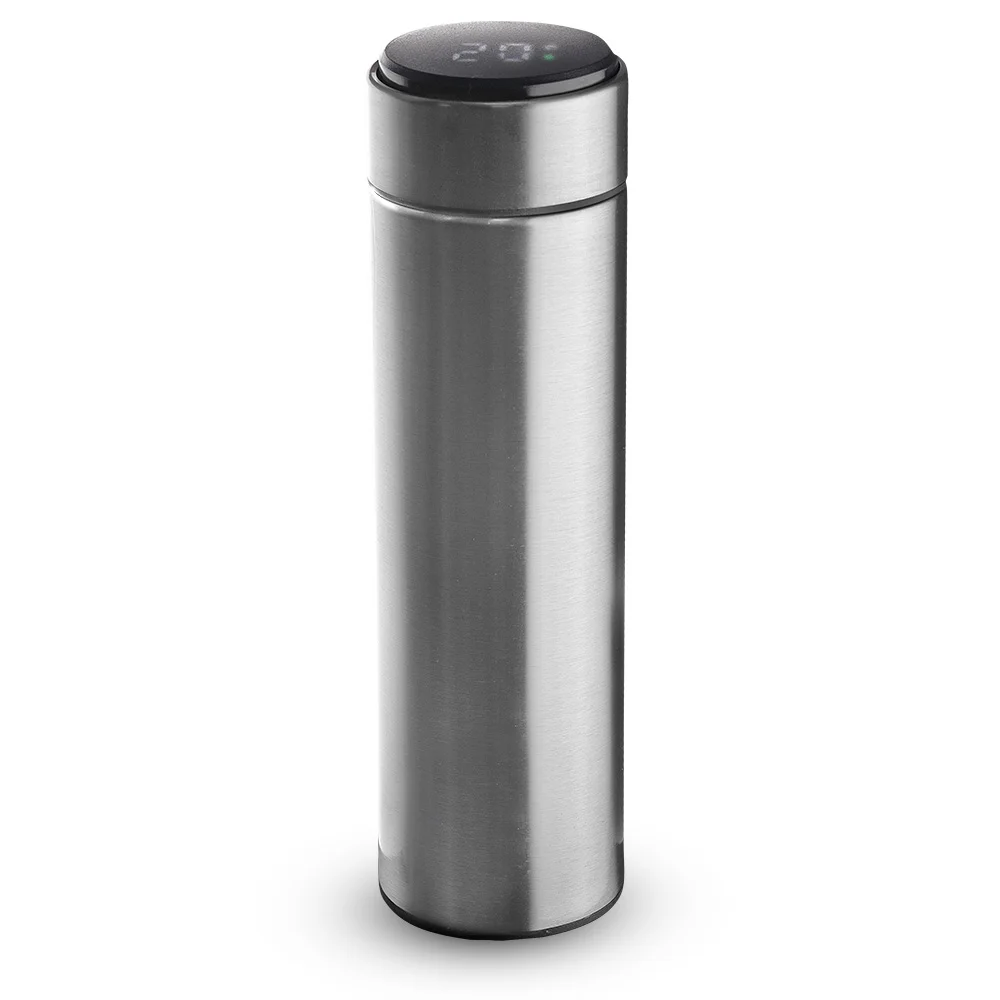 Garrafa Inox 450 ml com Display LED L014644