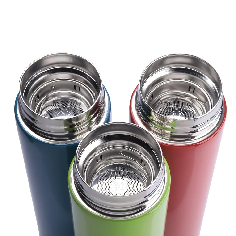 Garrafa Inox 450 ml com Display LED L014644